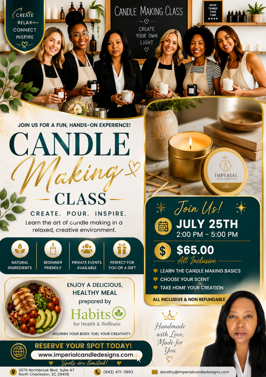 Candle Making Class